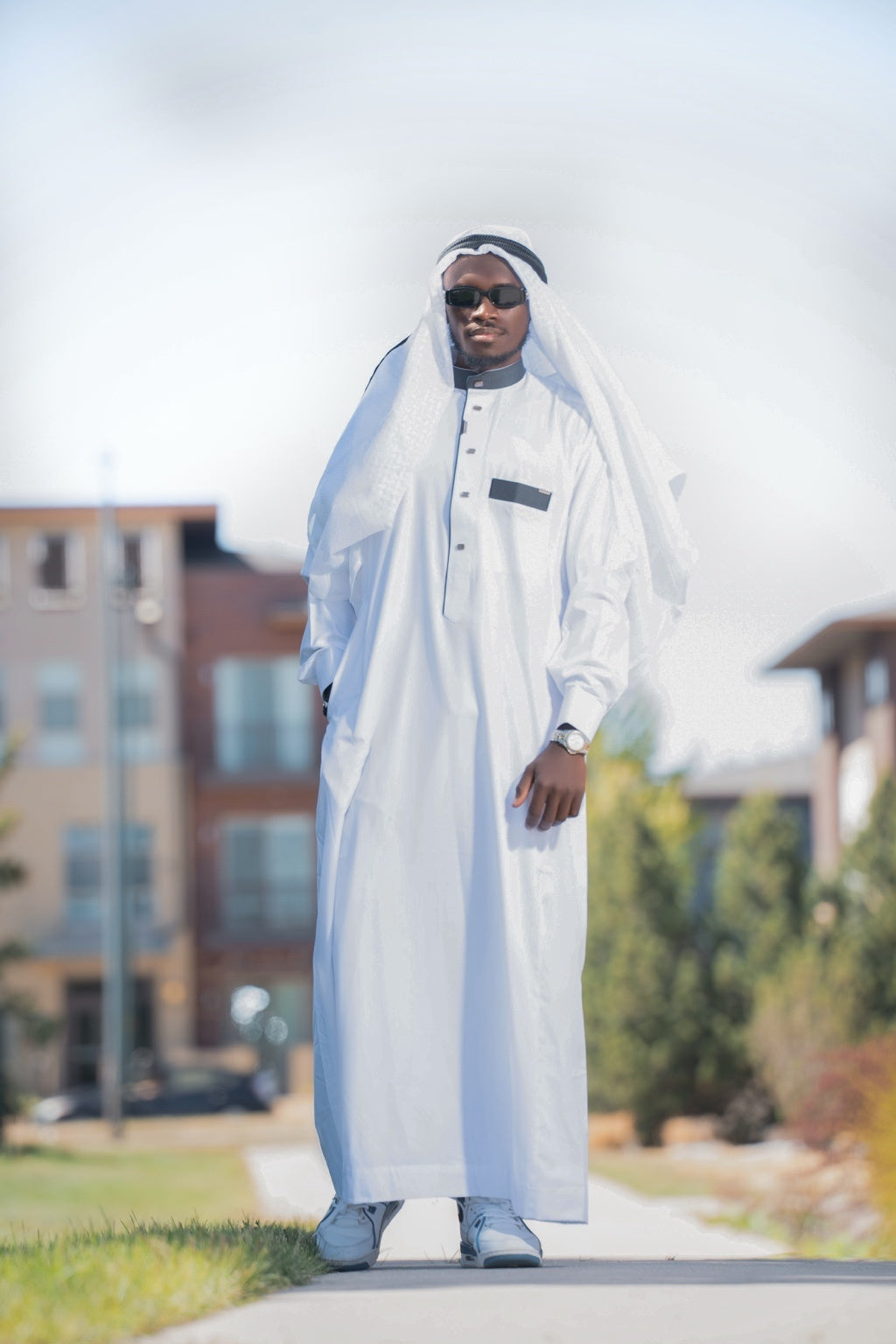Royal Emir White Thobe