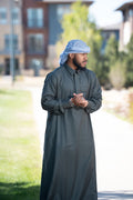 Premium Army Green Thobe