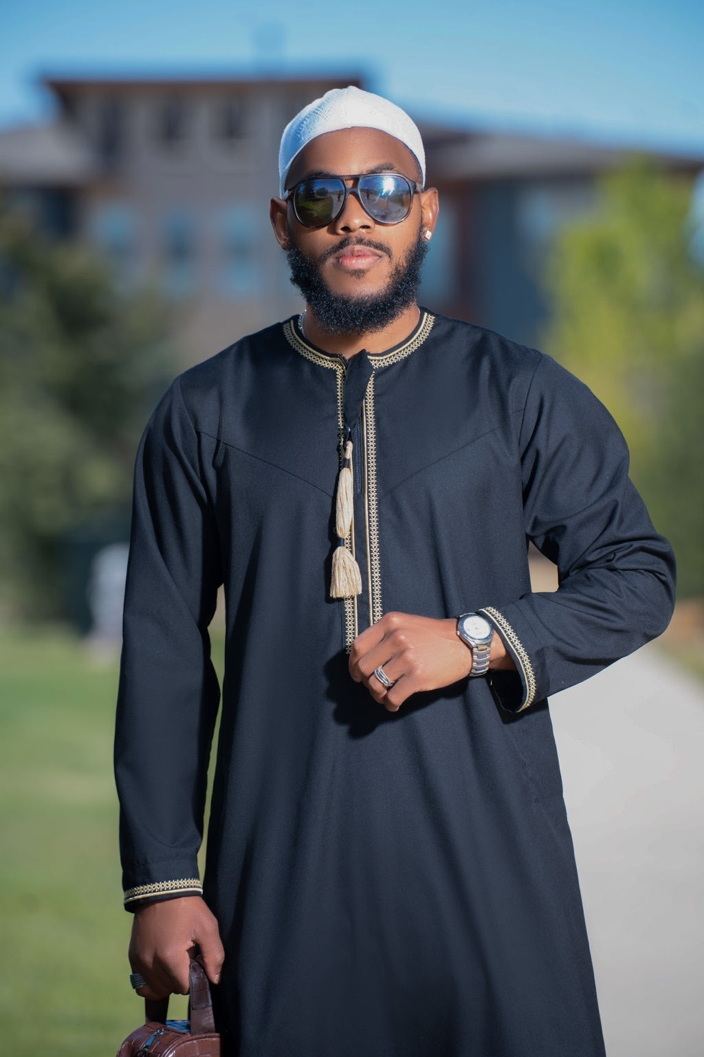 Royal Noir Thobe