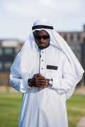 Royal Emir White Thobe